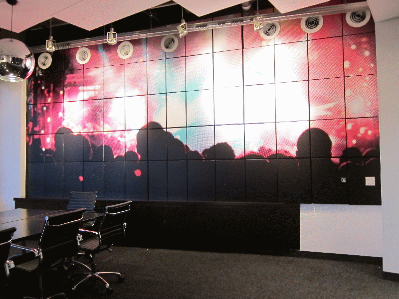 Viacom Acoustic Wall Graphic Wrap 5