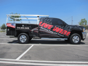 Utility Truck Graphic Wrap 10