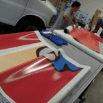 vehicle wrap installation