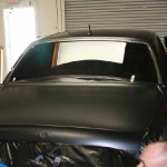 Matte Black Bentley Installation by Iconography