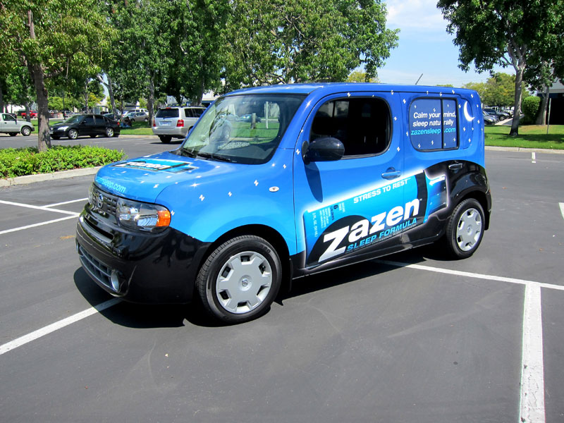 6 zazen nissancube vehiclewrap iconography 0