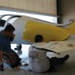 Airplane Wrap Installation