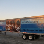 Rotary Trailer Wraps In Progress