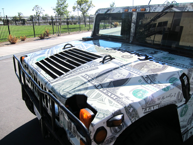 8 theonedollardifference hummer vehiclewrap iconography