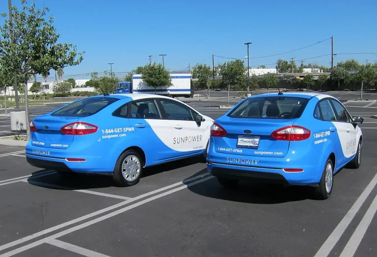 Sunpower Fleet FordFiestas