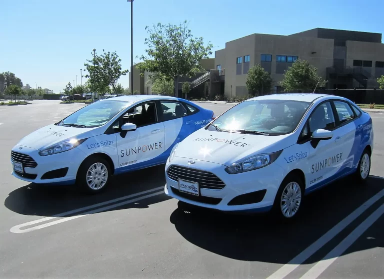 Sunpower Fleet FordFiestas2